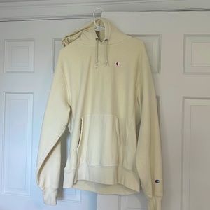 Large Yellow Champion Hoodie